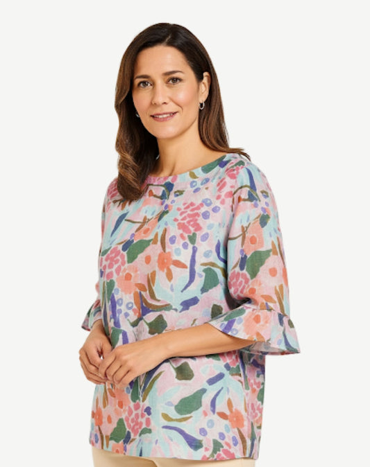 Paige Soft Print Top