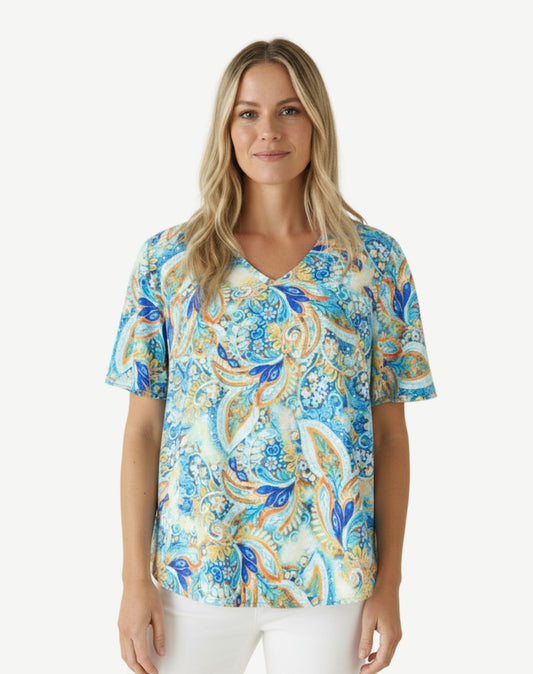 Ally Soft Print Top