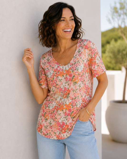 Noa Jersey Knit Top