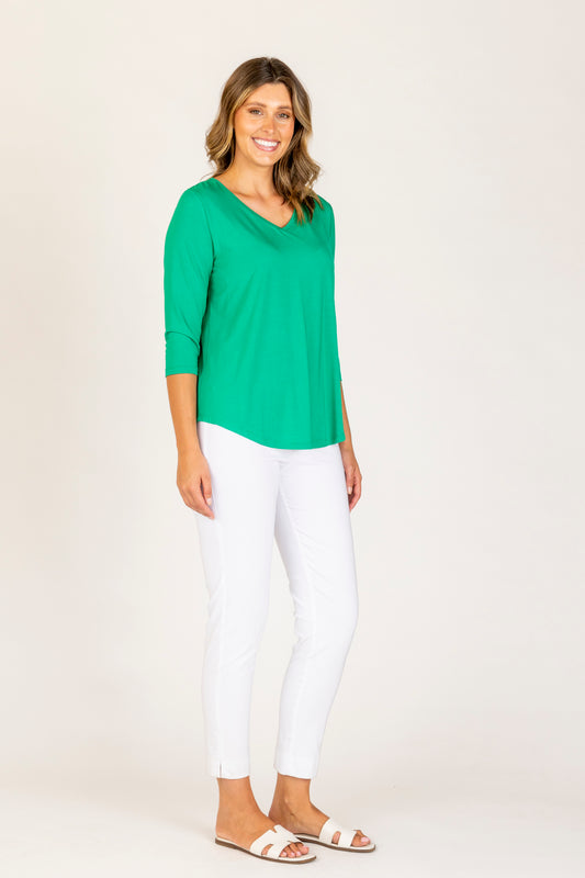 Irena V Neck Top