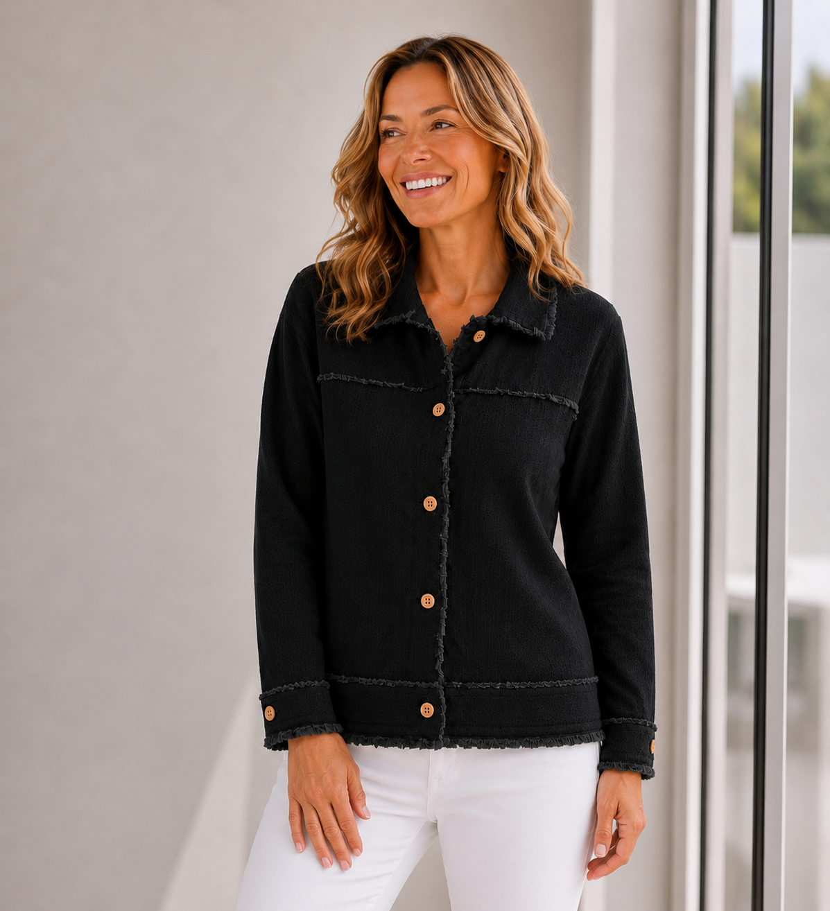 Lux Abbie Trim Jacket