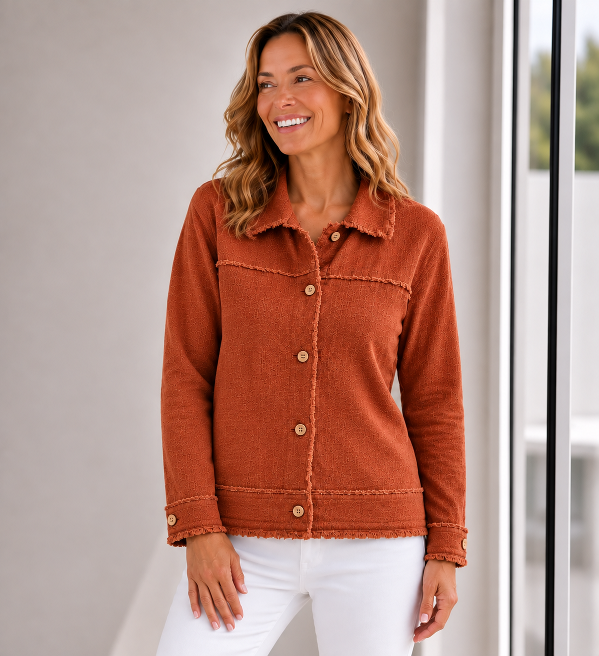 Lux Abbie Trim Jacket