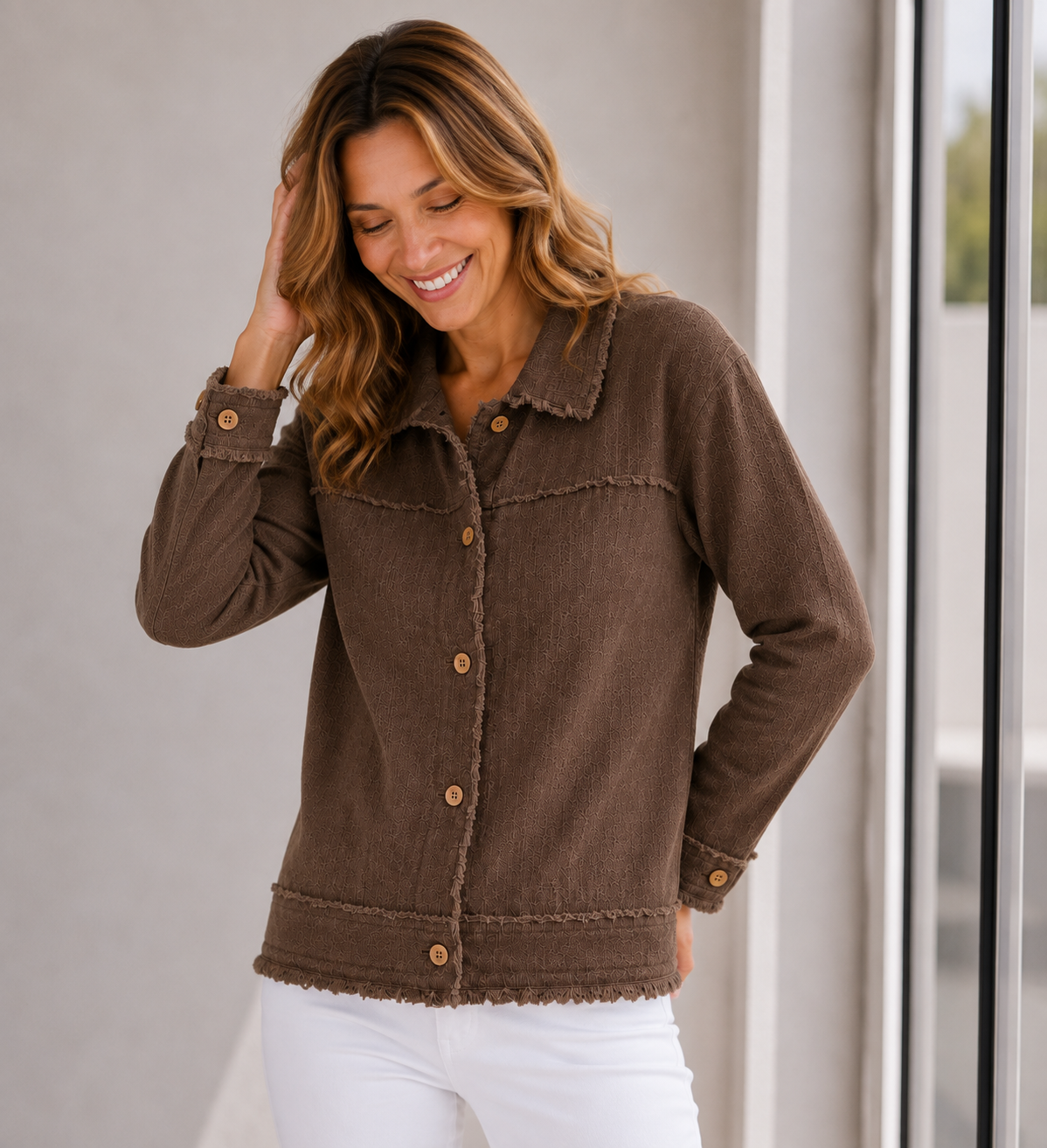 Lux Abbie Trim Jacket