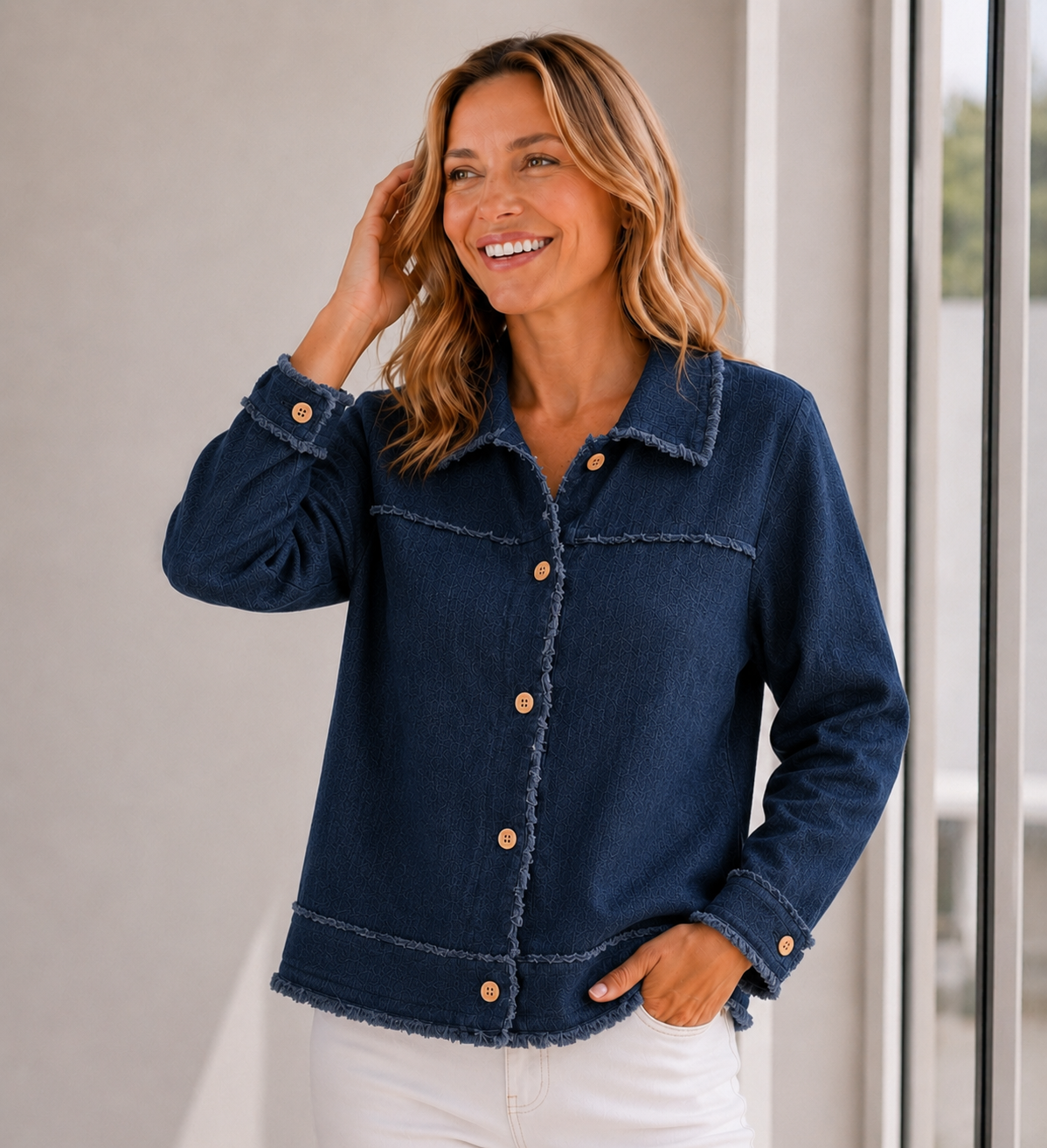 Lux Abbie Trim Jacket