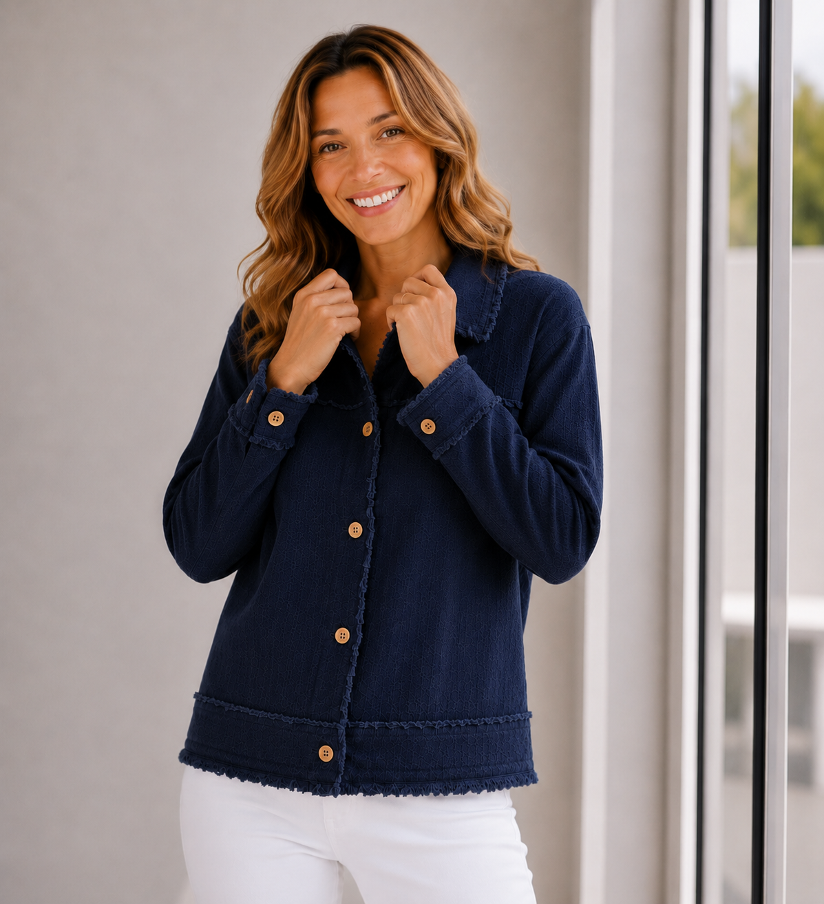 Lux Abbie Trim Jacket
