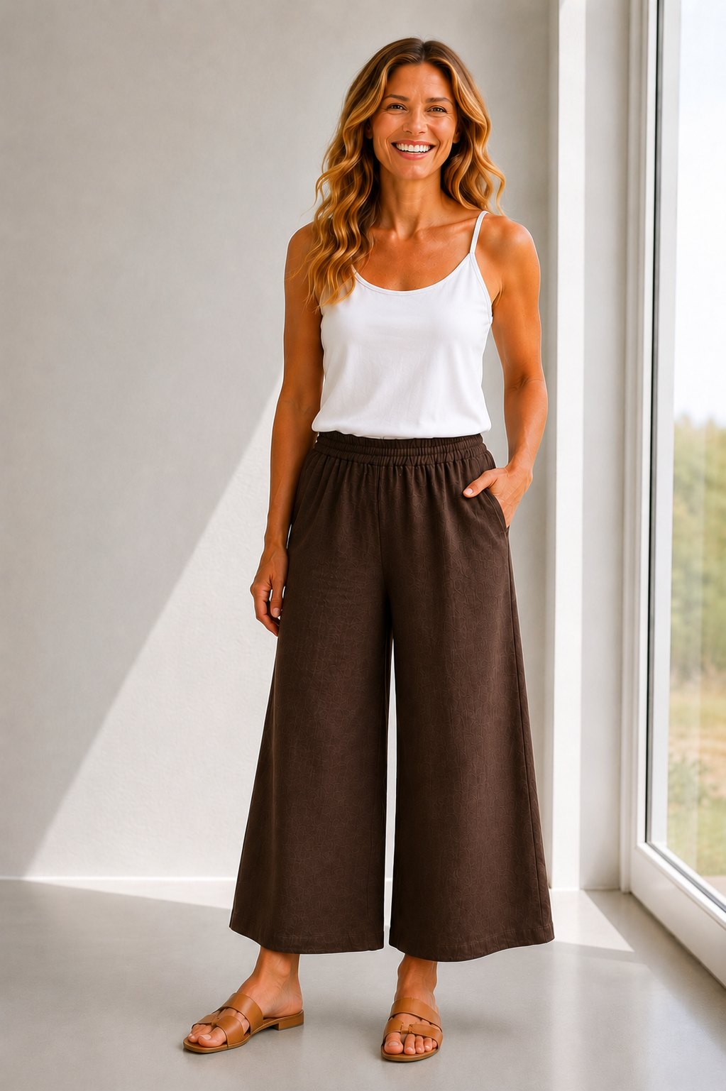 LUX LAYLA WIDE LEG PANT