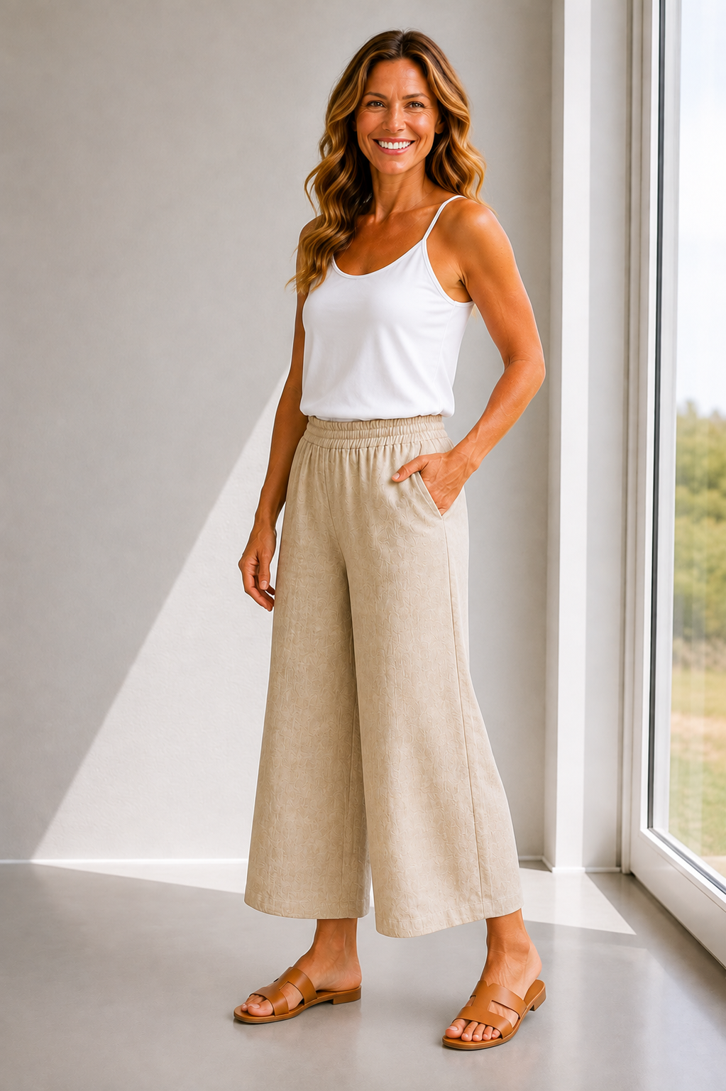 LUX LAYLA WIDE LEG PANT