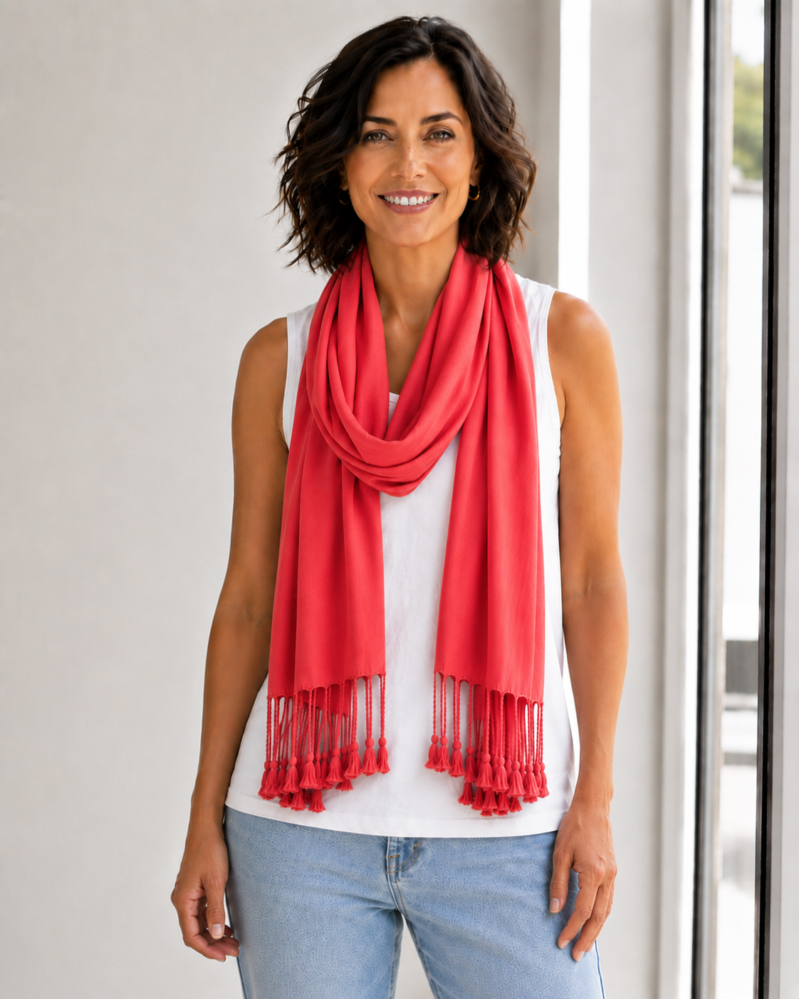 Scarf Womens Bamboo