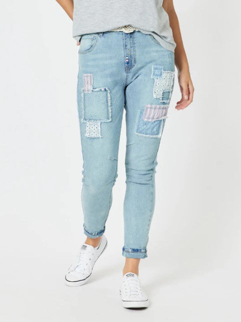 Taylor Patch Jean