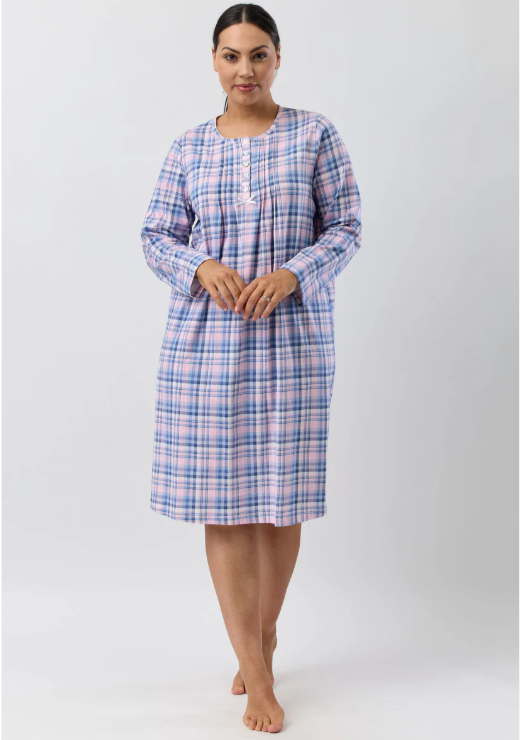 Check Nightie Short