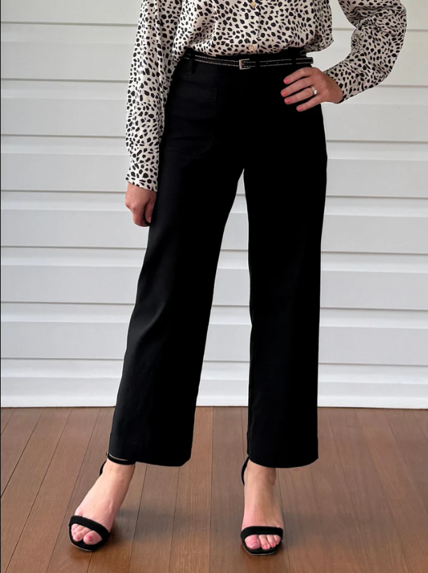 Marine Wide Leg Pant