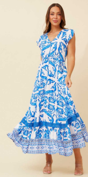 Cap Sleeve Dress