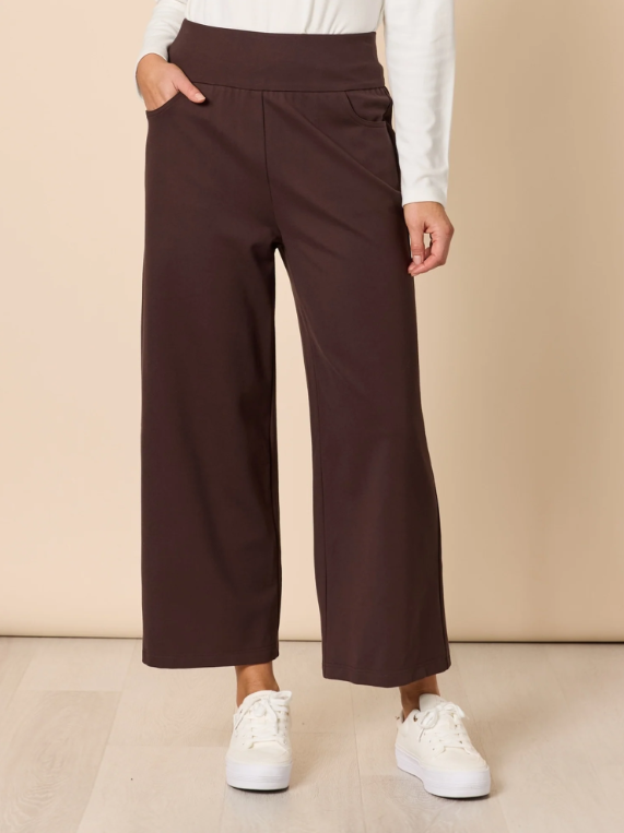 Kimmy Ponti Wide Leg Pant