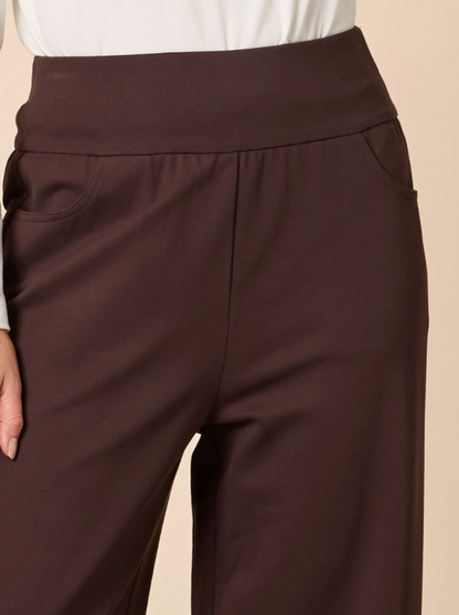 Kimmy Ponti Wide Leg Pant