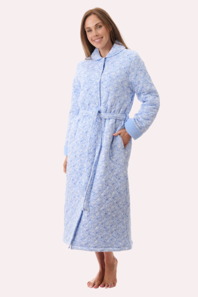 Katie Mid Length quilted Gown