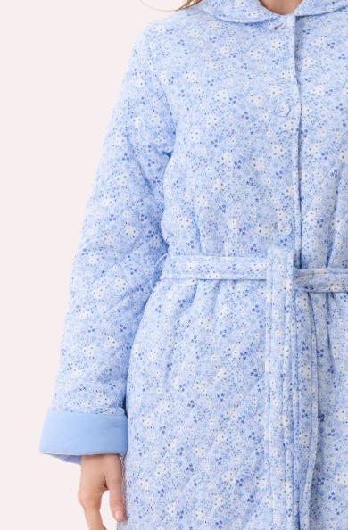 Katie Mid Length quilted Gown