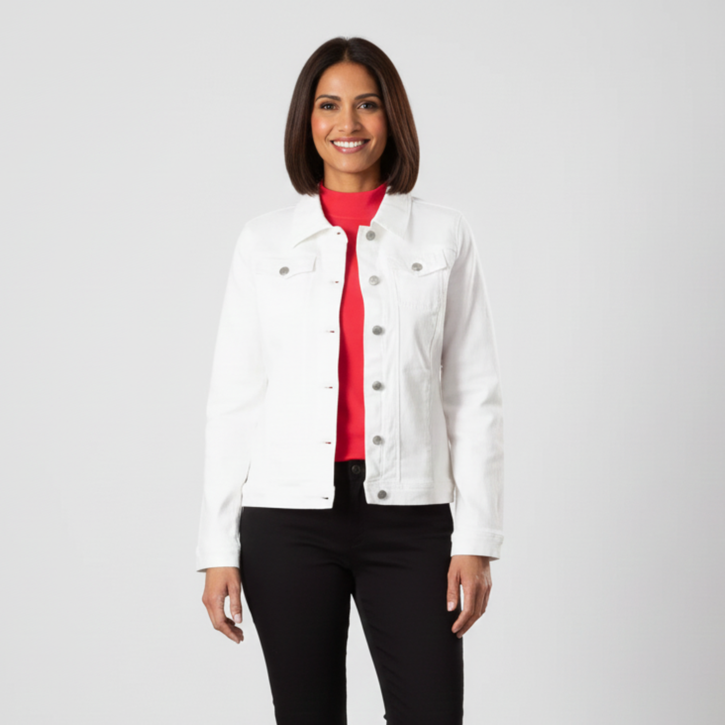 Stretch Denim Jacket