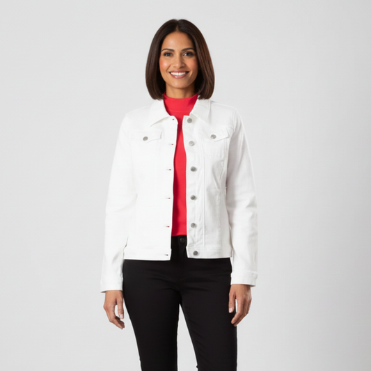 Stretch Denim Jacket