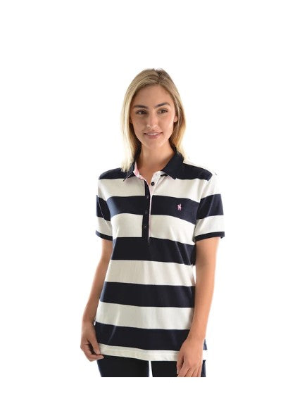 Rachel Stripe Polo