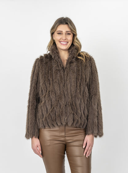 Faux Fur Jacket