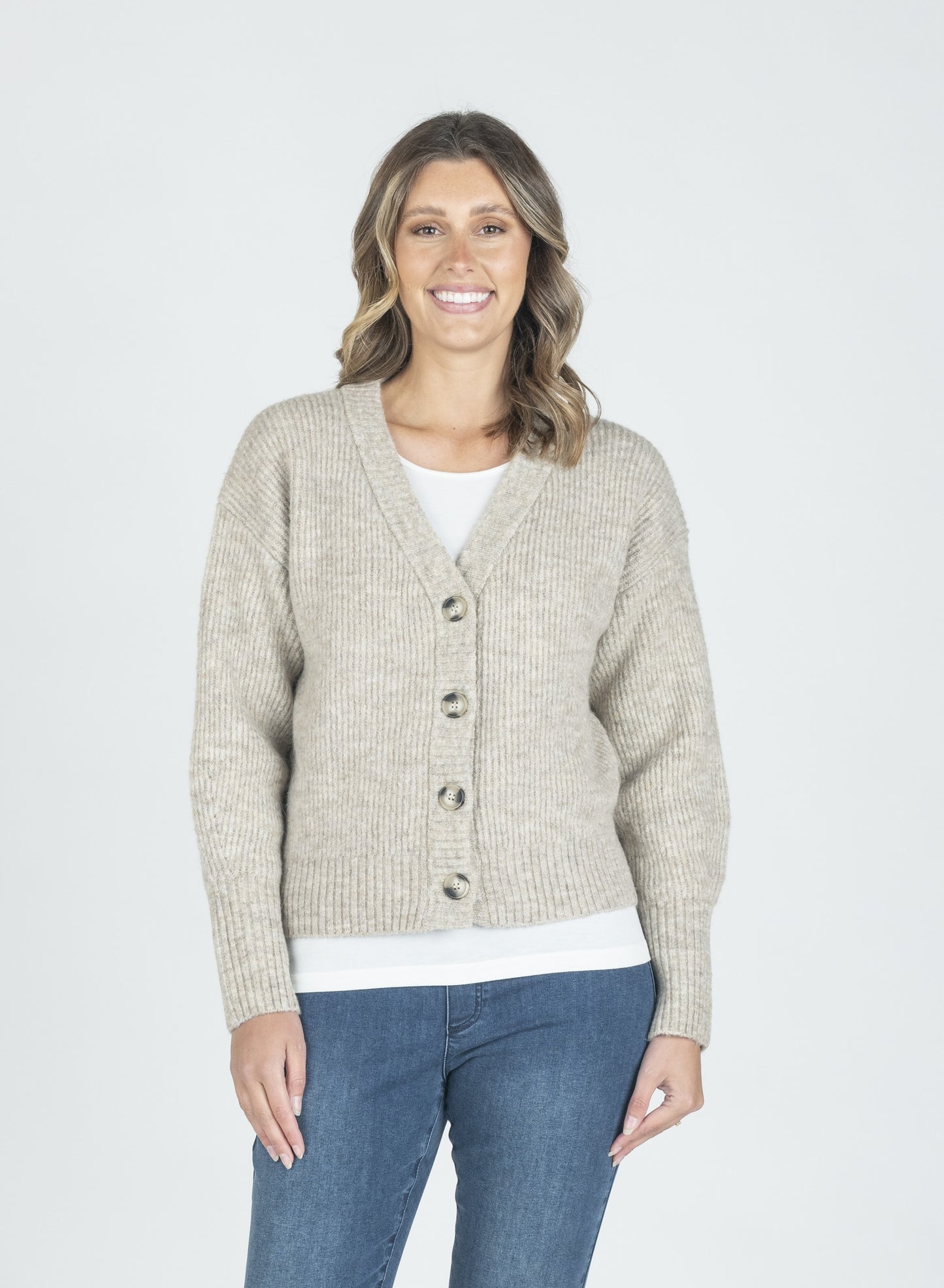 V Neck Cardigan