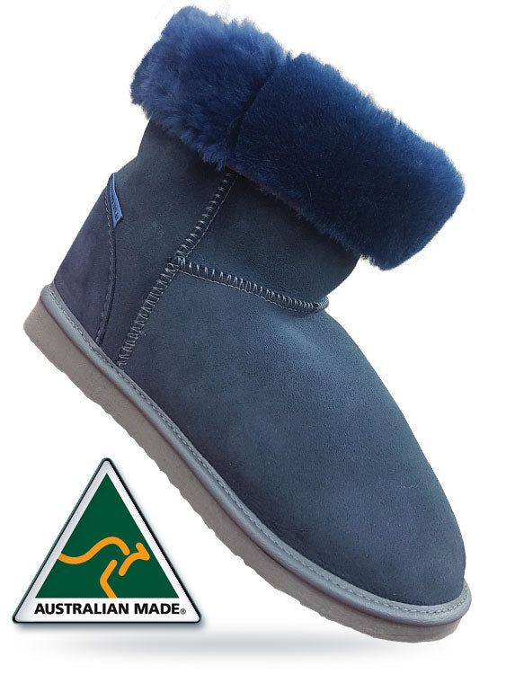 3 Quarter Blue Sheep Boot