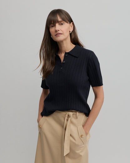 CAFE KNIT POLO