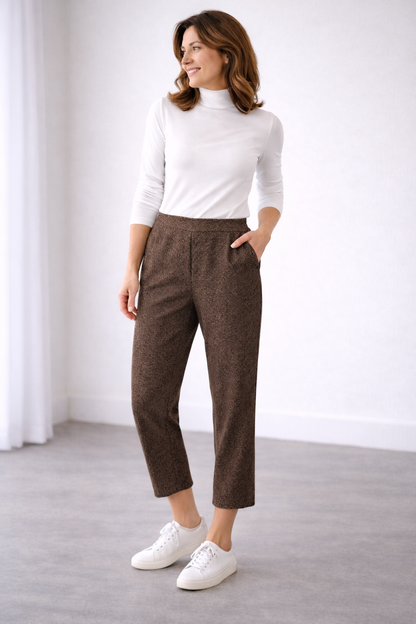 Petite Pant Short Thermal Twill Winter Weight