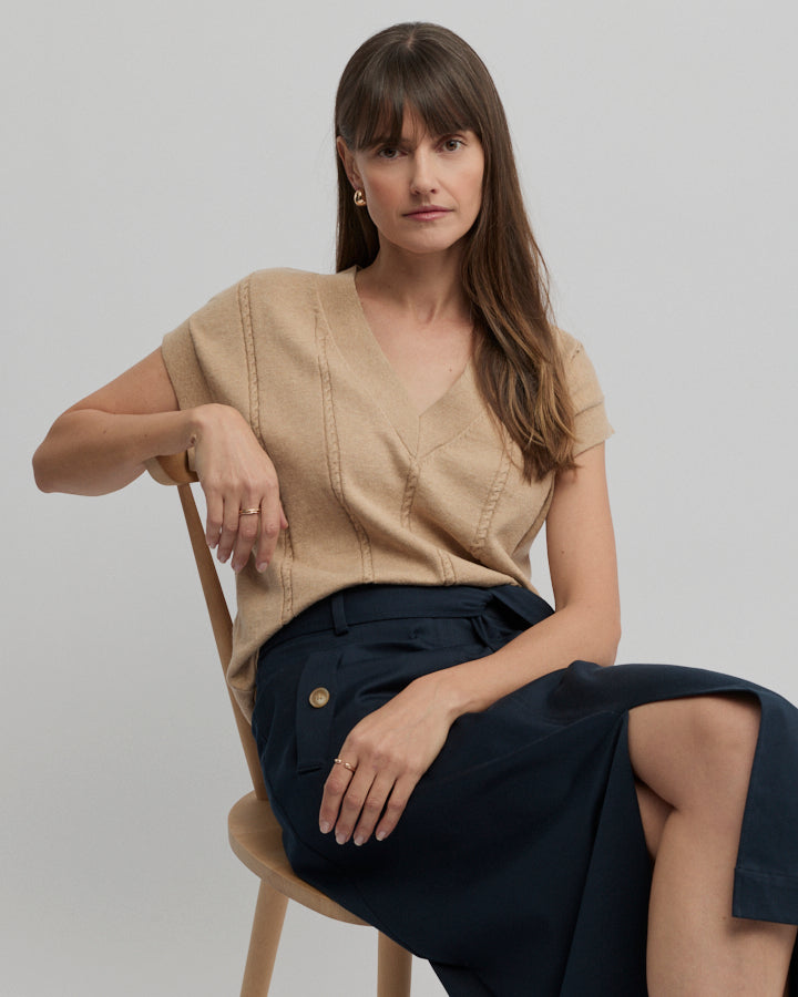 NOVA MULTI BUTTON SKIRT