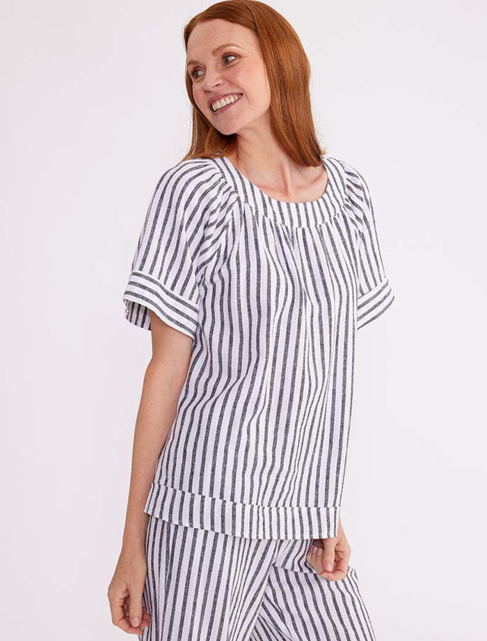 Stripe Banded Top