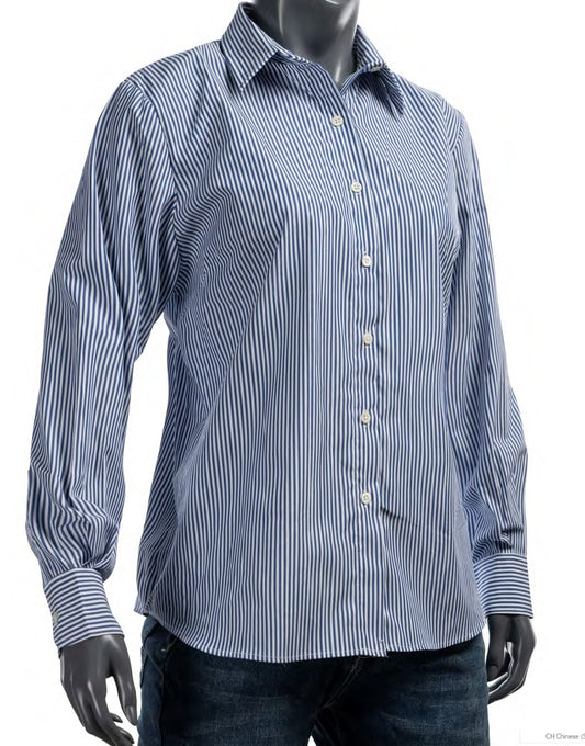 Ladies L/S Semi Classic Blouse