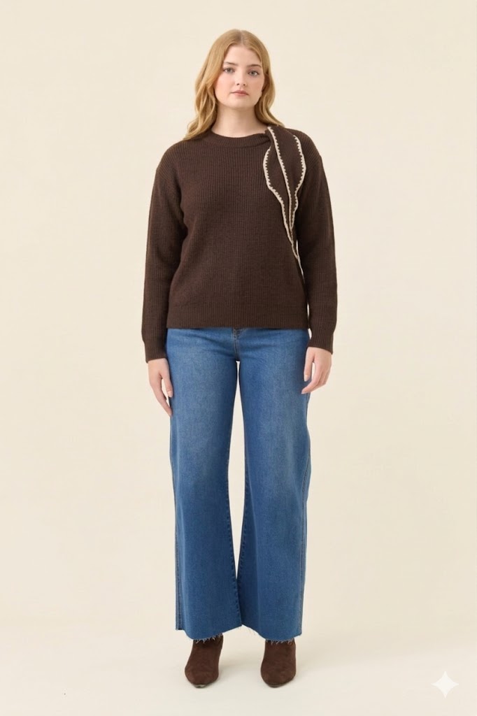 Athena Scarf Jumper