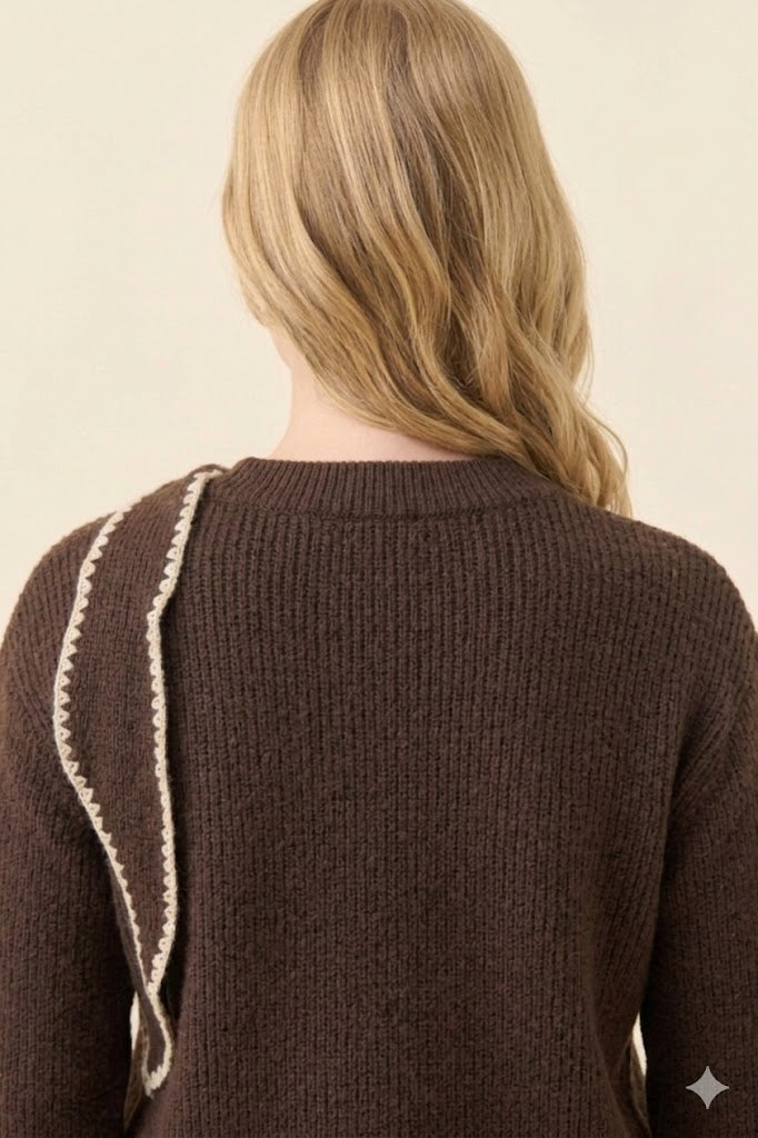Athena Scarf Jumper