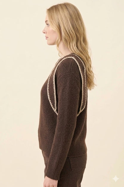 Athena Scarf Jumper