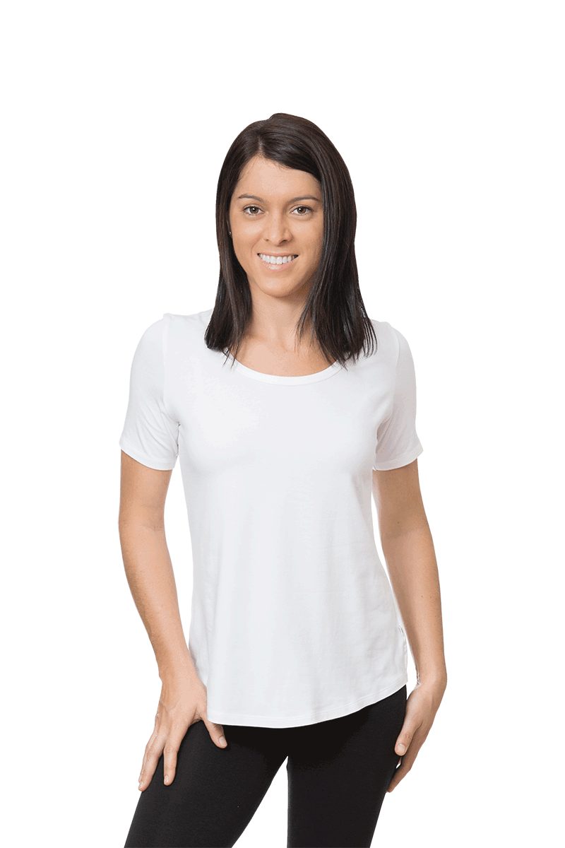 Womens bamboo tee
